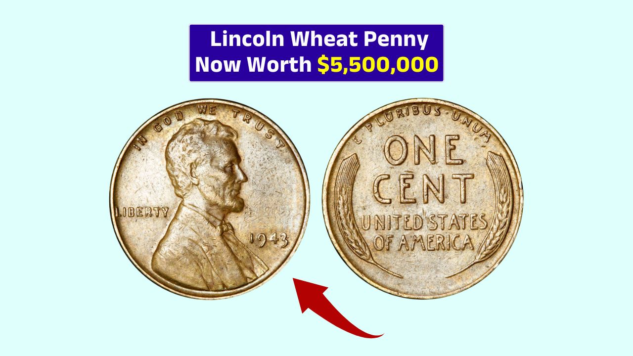 1943 copper Lincoln Wheat Penny