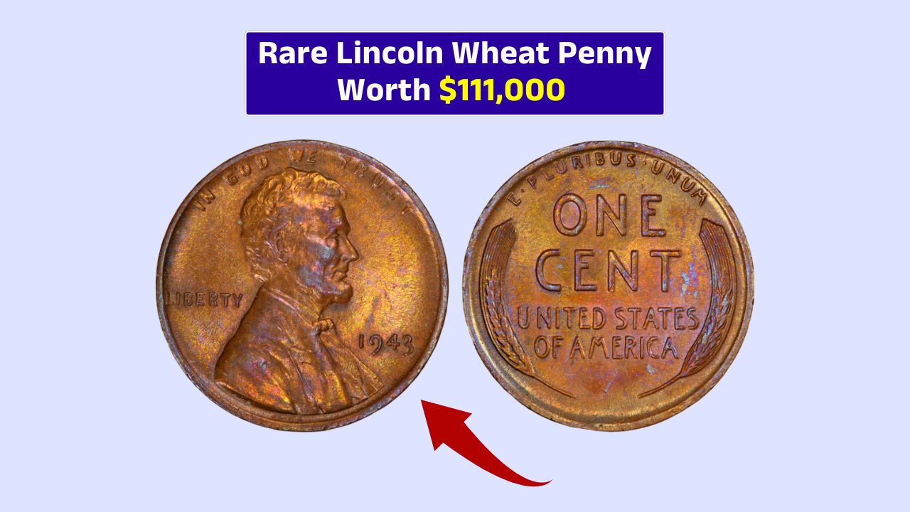 1943 copper Lincoln Wheat Penny