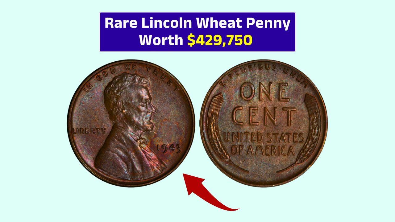 1943 Bronze Lincoln Wheat Penny