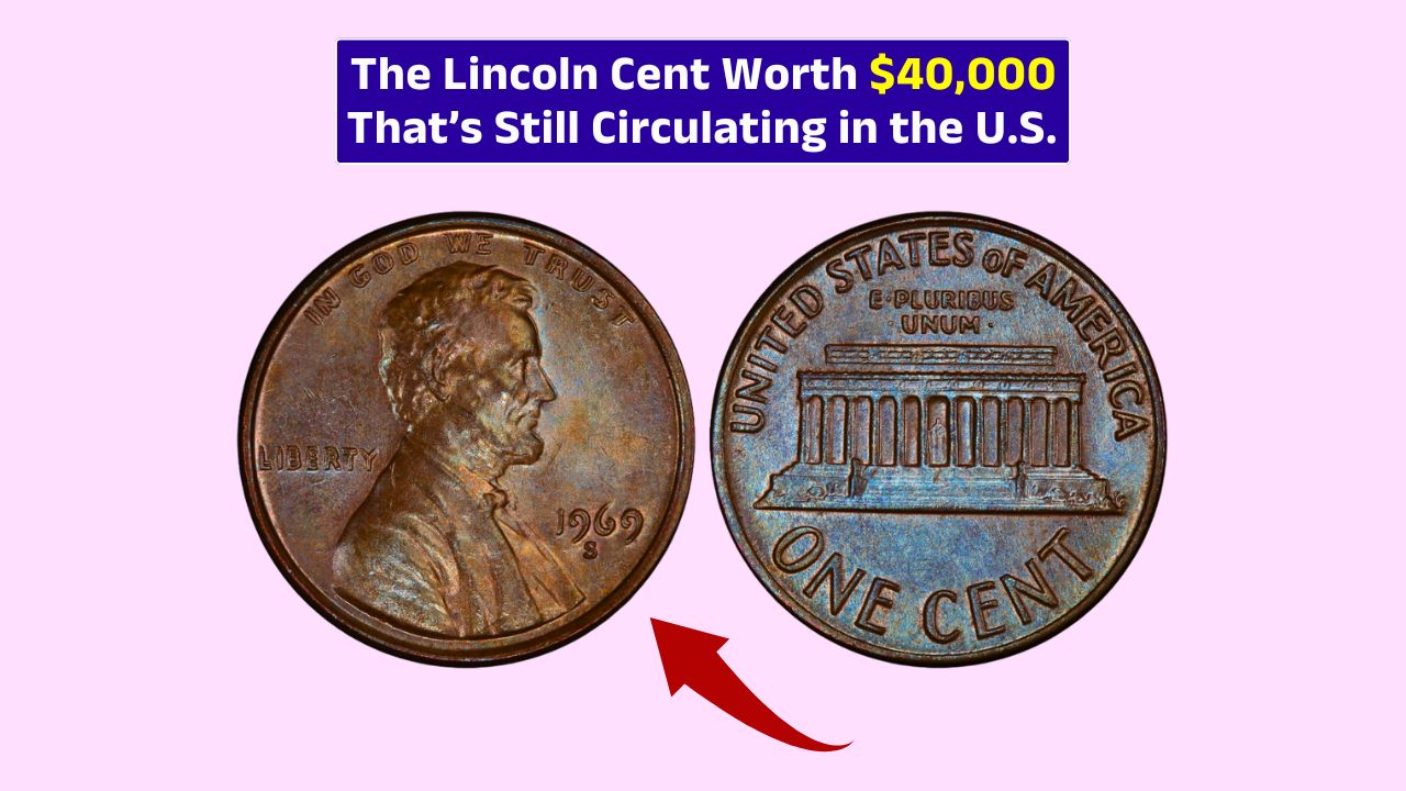 1969-S Lincoln Cent with Doubled Die Obverse