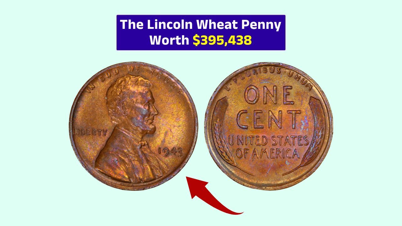 1943 copper Wheat Pennies