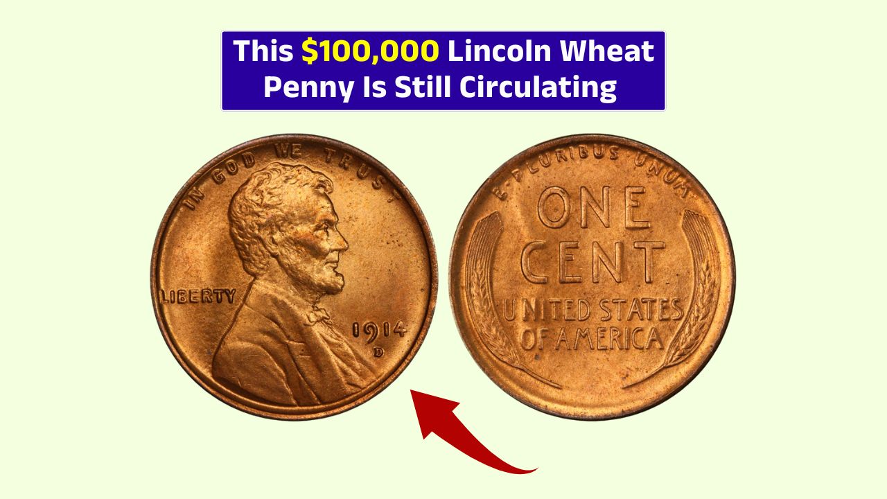 1914-D Lincoln Wheat Penny