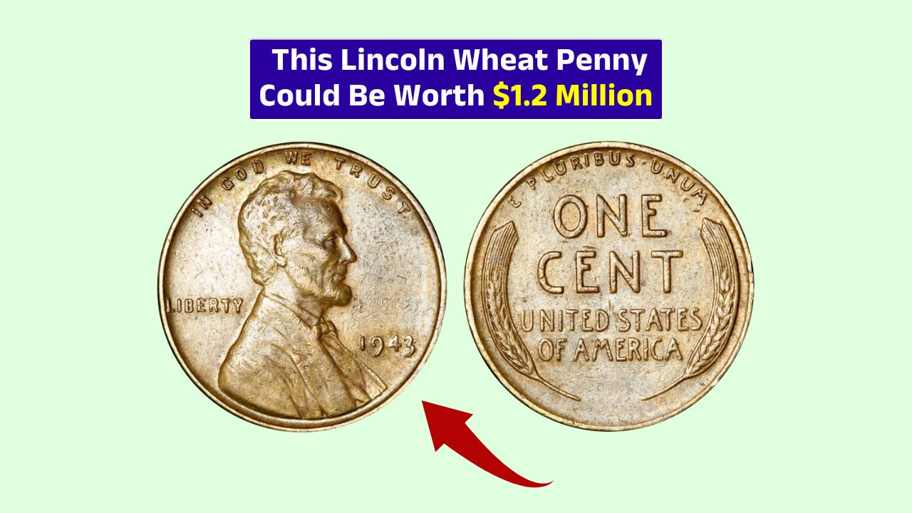 1943 copper Lincoln Wheat Penny