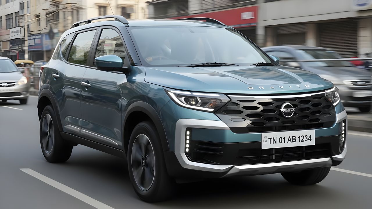 Nissan Gravite MPV Spotted During Testing New 7 Seater Family Car Set 